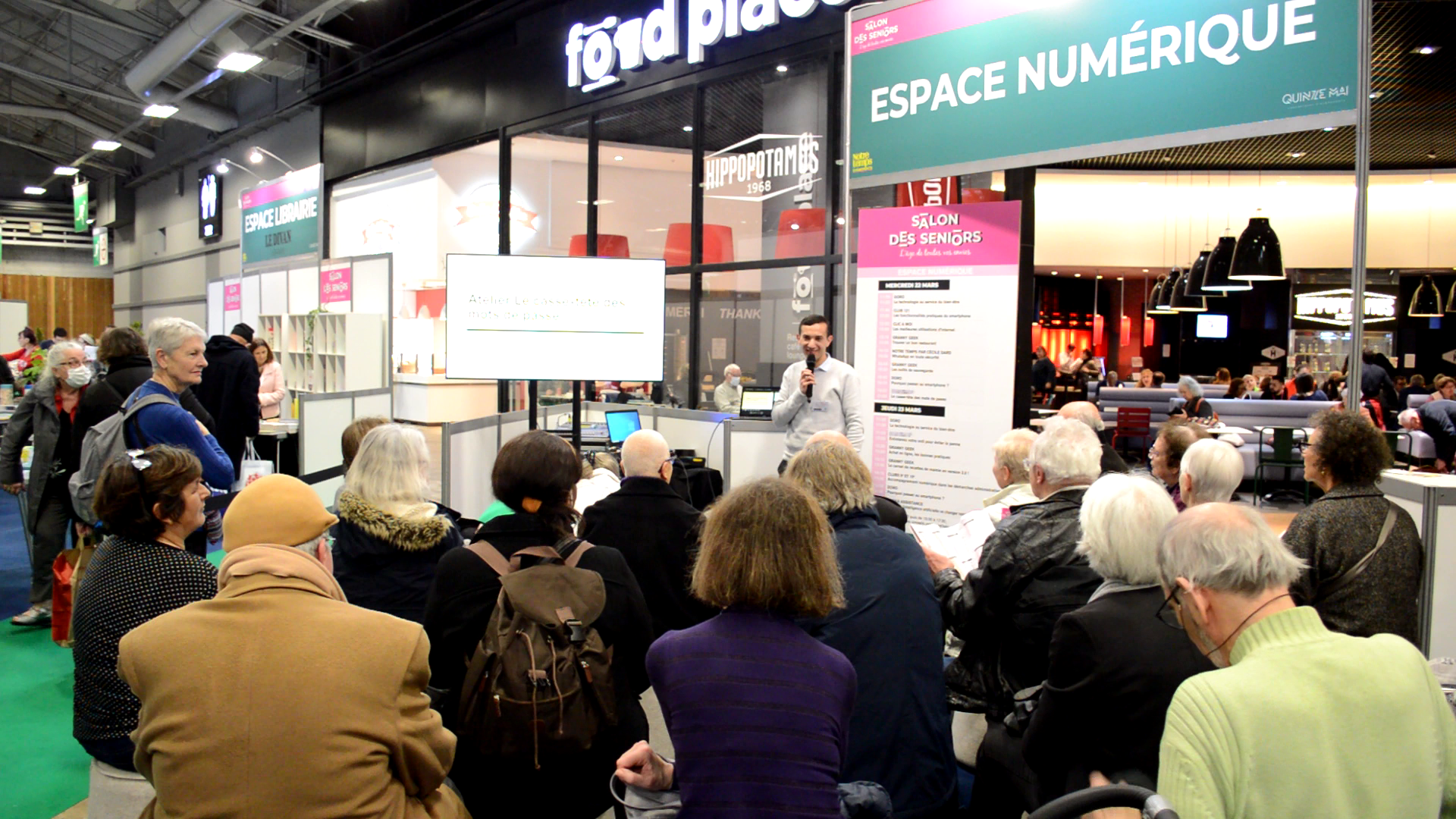 Atelier Ordi Academy à l'Espace Numérique du Salon des Seniors